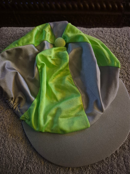 New Light Green & Gray Hat Cover (27)