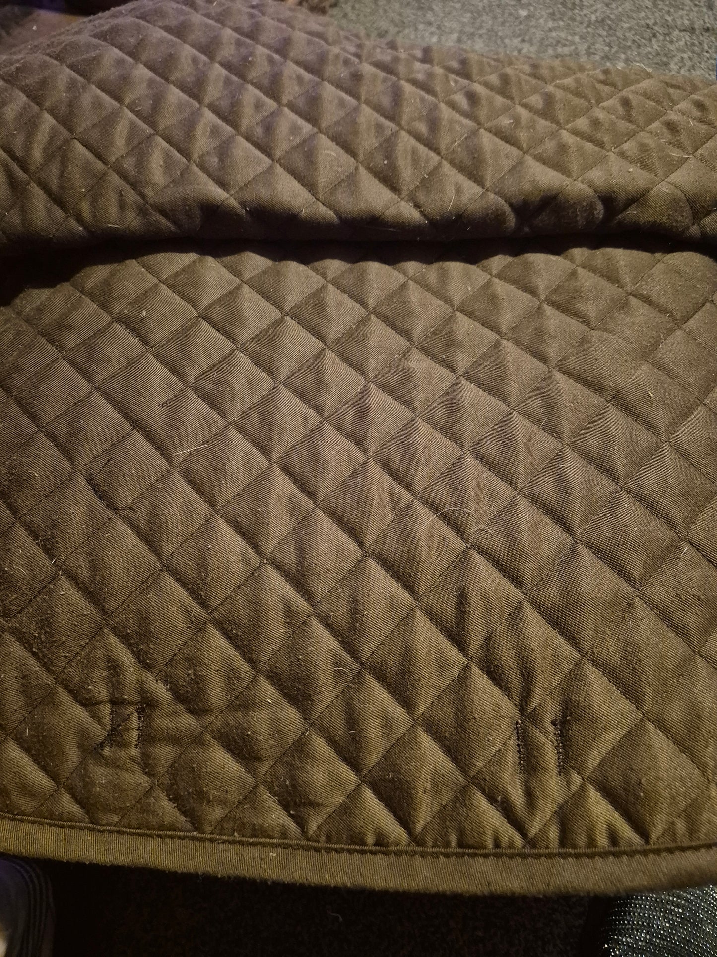 Secondhand Wessex pony/Cob Brown Saddlecloth (20)