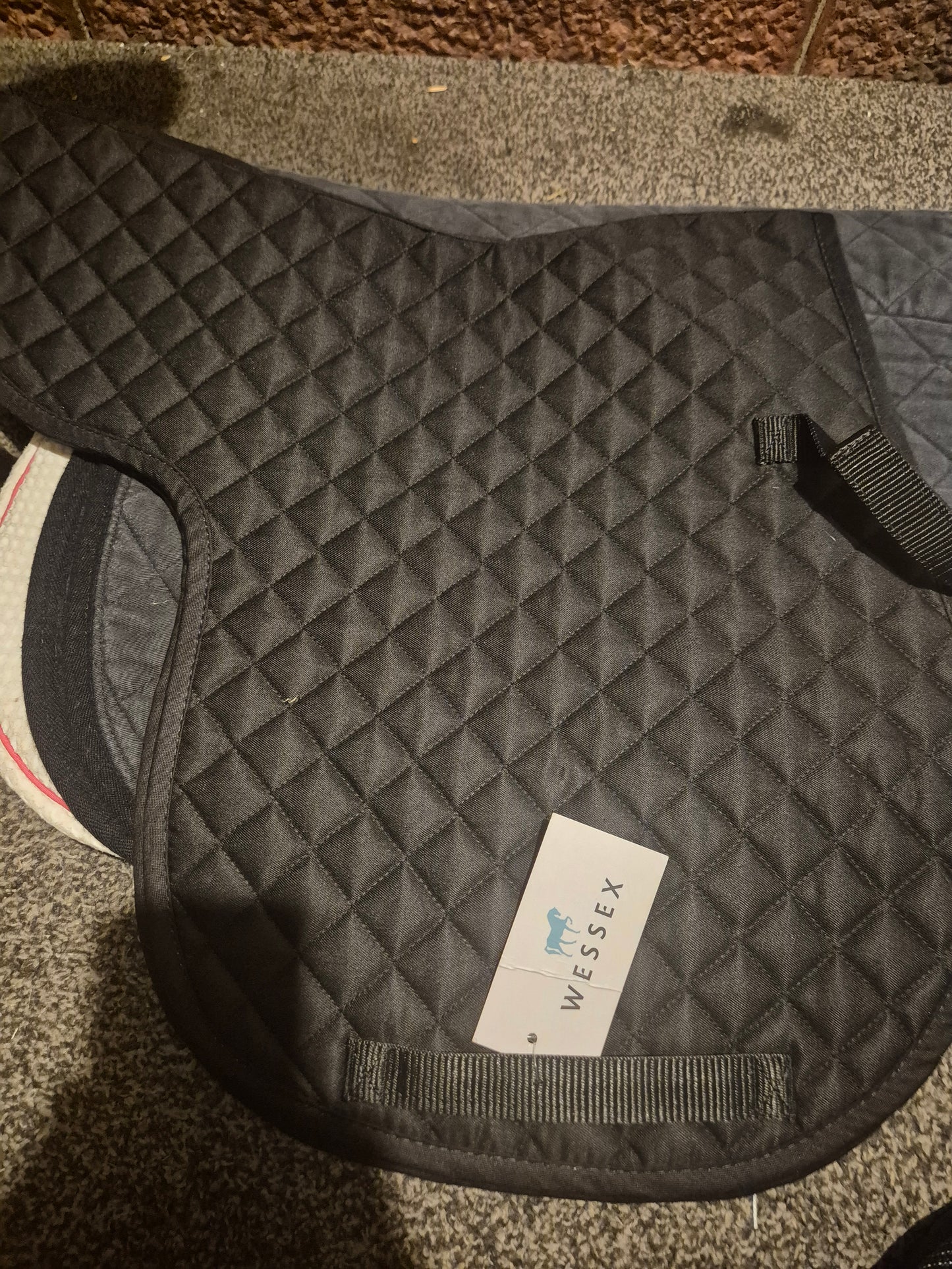 New Wessex Cob/Full Black Numnah (57)