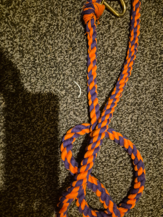 New Orange & Purple Leadrope (9)