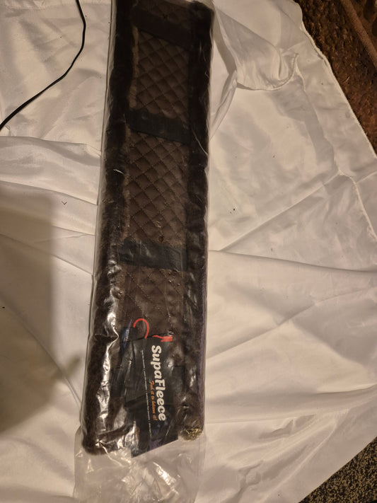 New 24" Shires Performance Supafleece GP Girth Cover Brown (16)