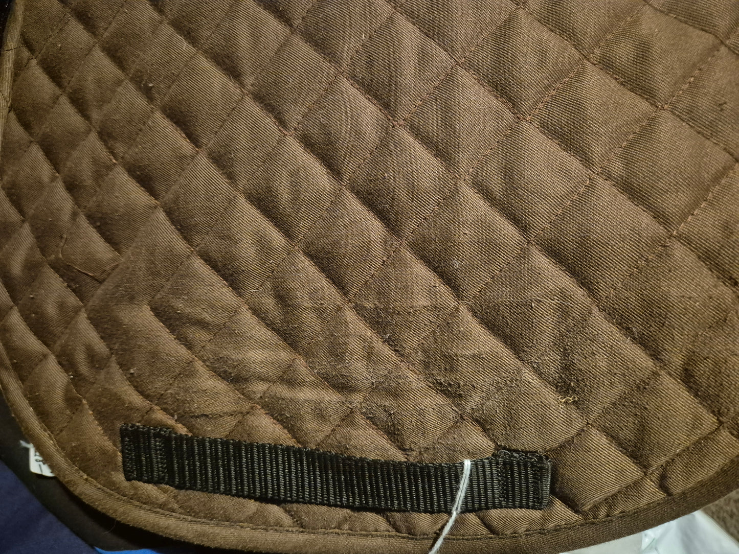 Secondhand Wessex Cob/Full Brown Numnah (48)