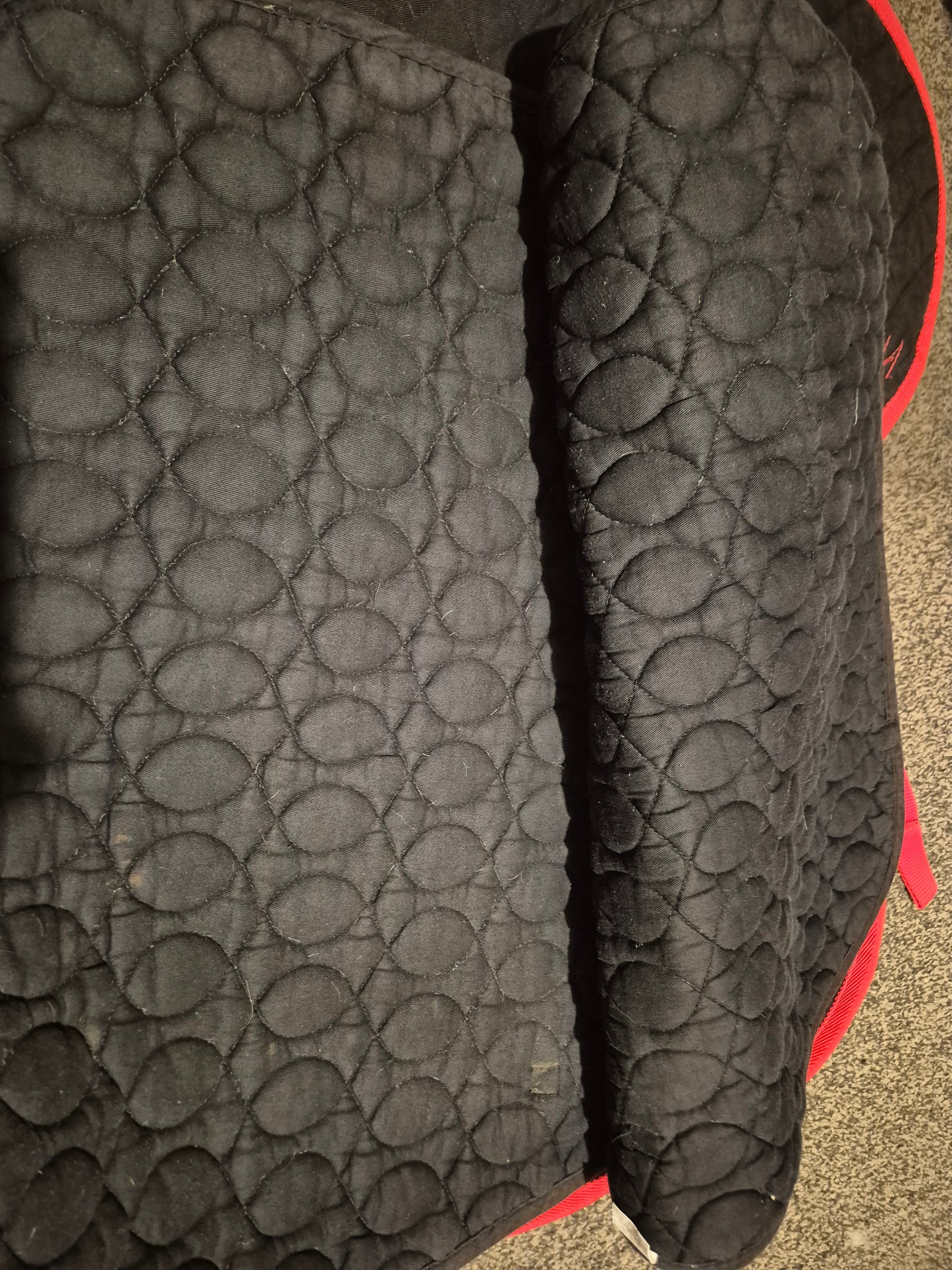 Secondhand Full HY speed Black Saddlecloth (65)