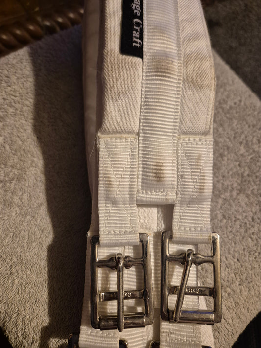 Secondhand 56" cotton white Girth (39)