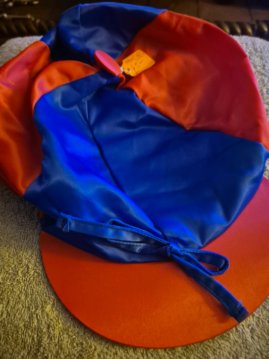New Red & Blue Silky Hat cover (33)