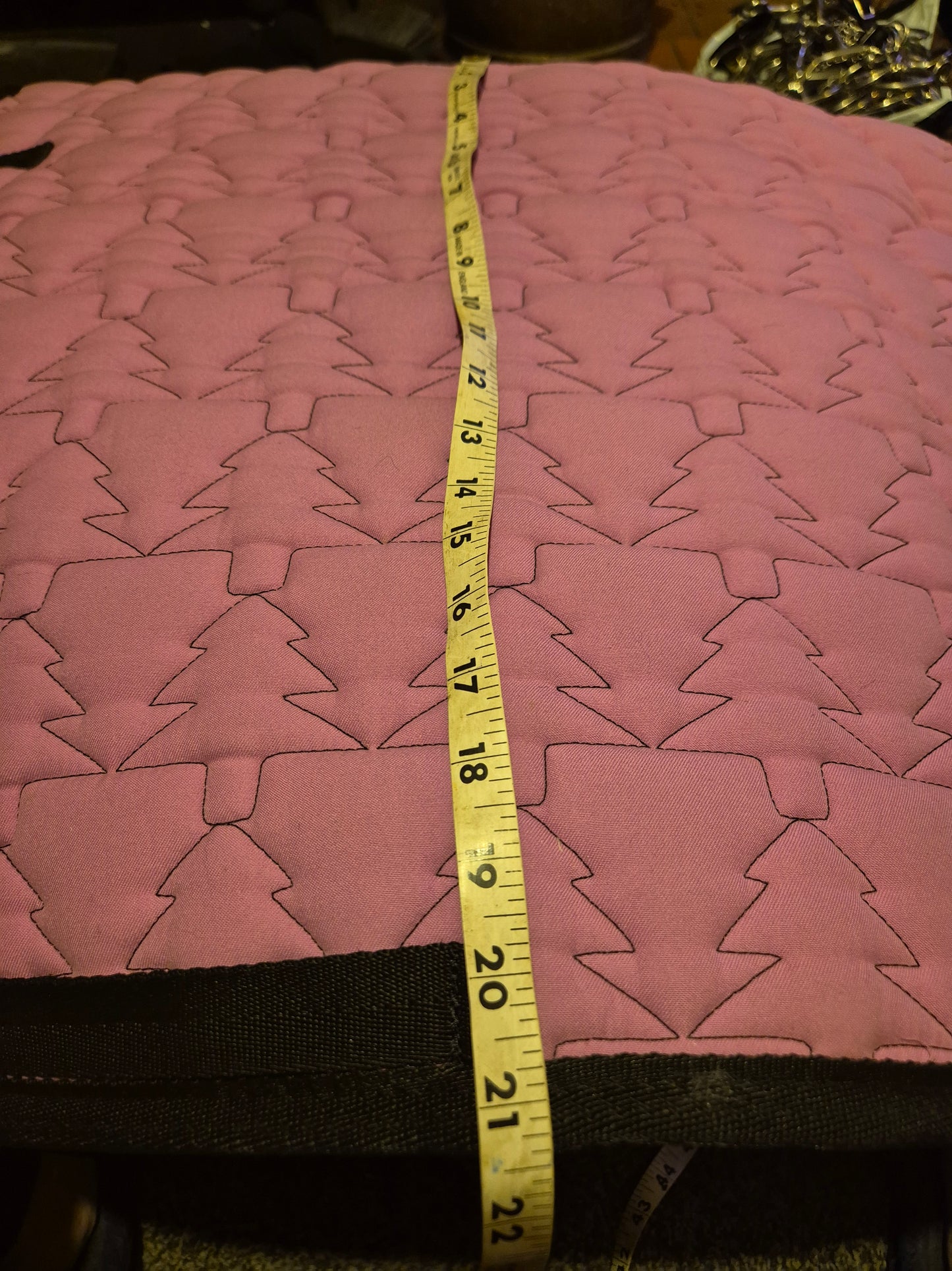 NEW Extra Full Size Light Pink padded Saddle cloth (46)