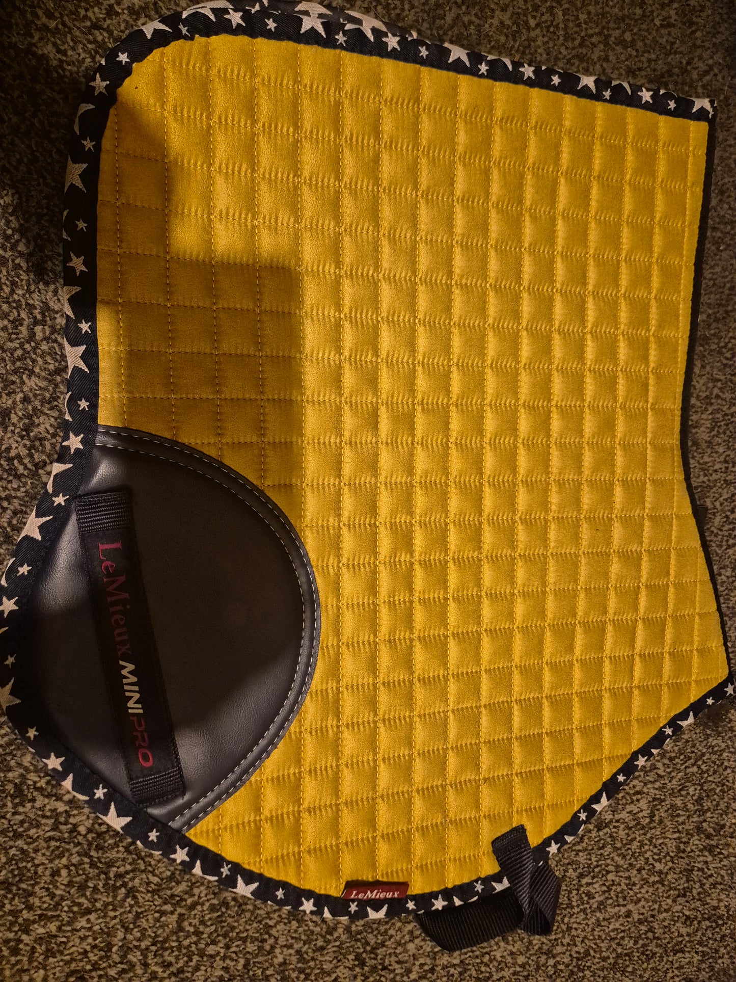 Mini Le Mieux Mustard Saddle Pad  - XS (16)