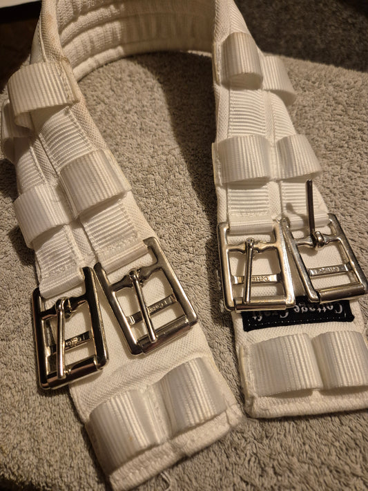 New Cottage Craft 23 1/2" White Dressage Girth (44)
