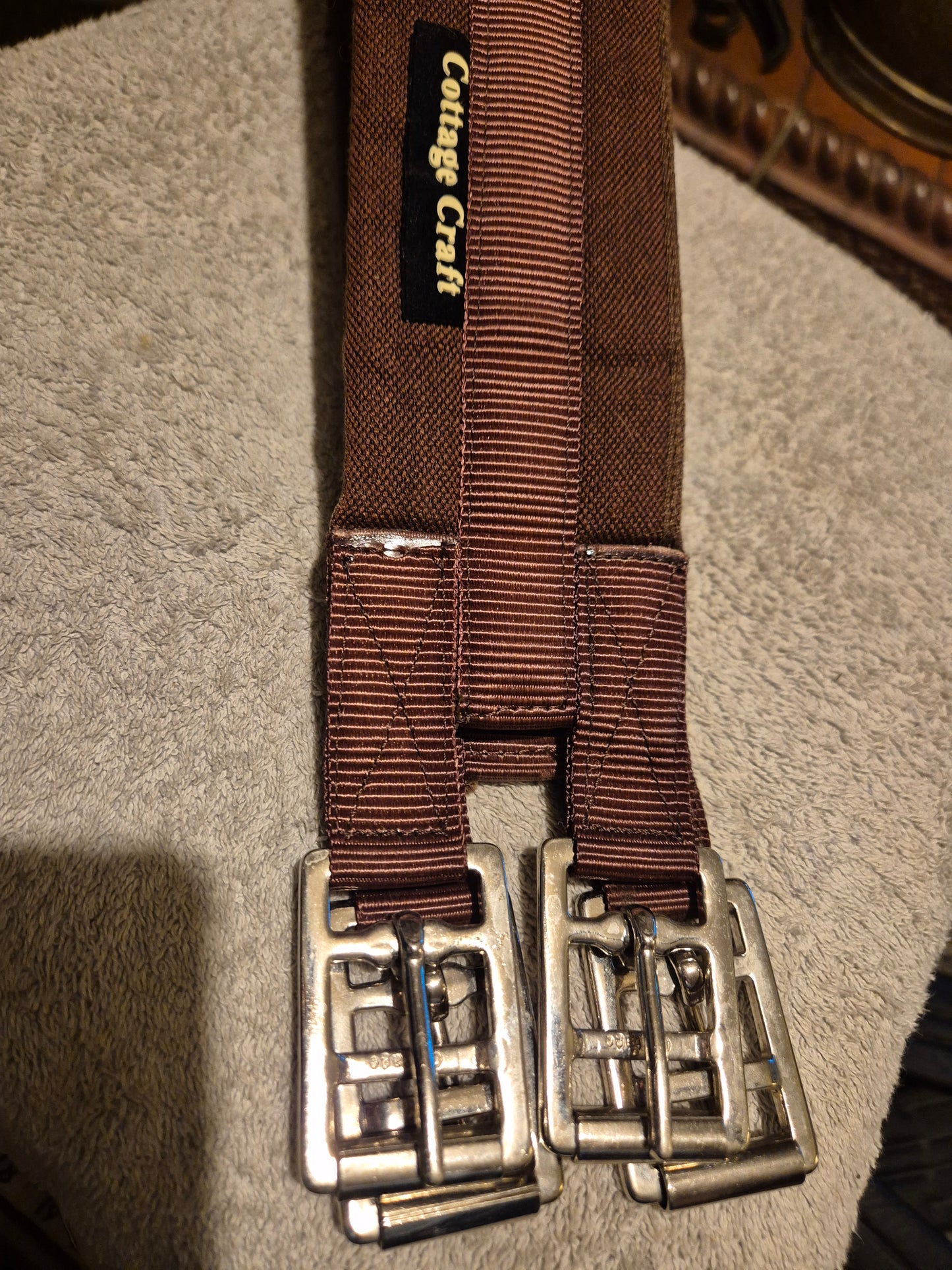 New 40" Cottage Craft Brown Girth (63)