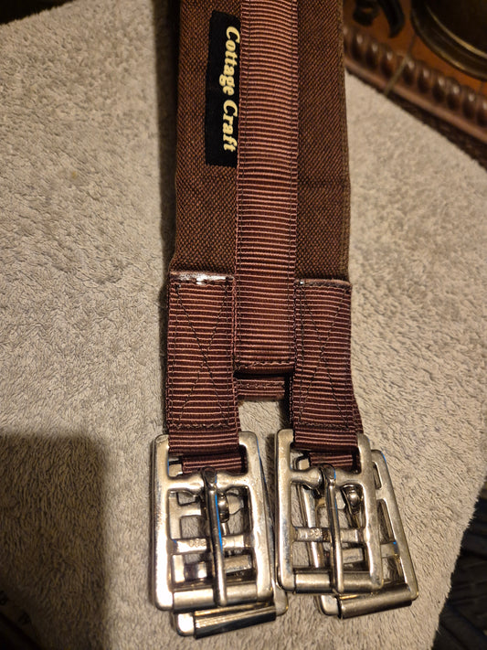 New 40" Cottage Craft Brown Girth (63)