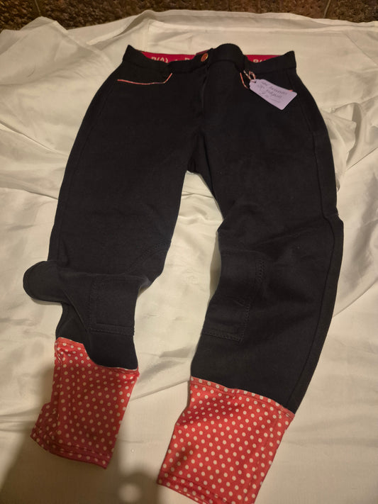 New Bridleway Black & Red 28" Breeches (29)