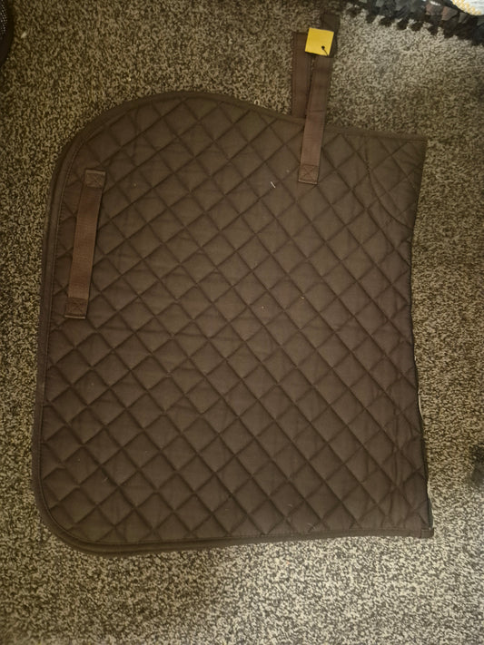 Rhinegold Brown Saddle Cloth - Cob (9)