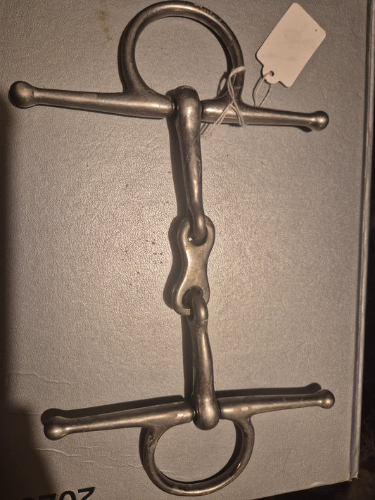 5.45 inch Full Cheek French Link Snaffle (5)