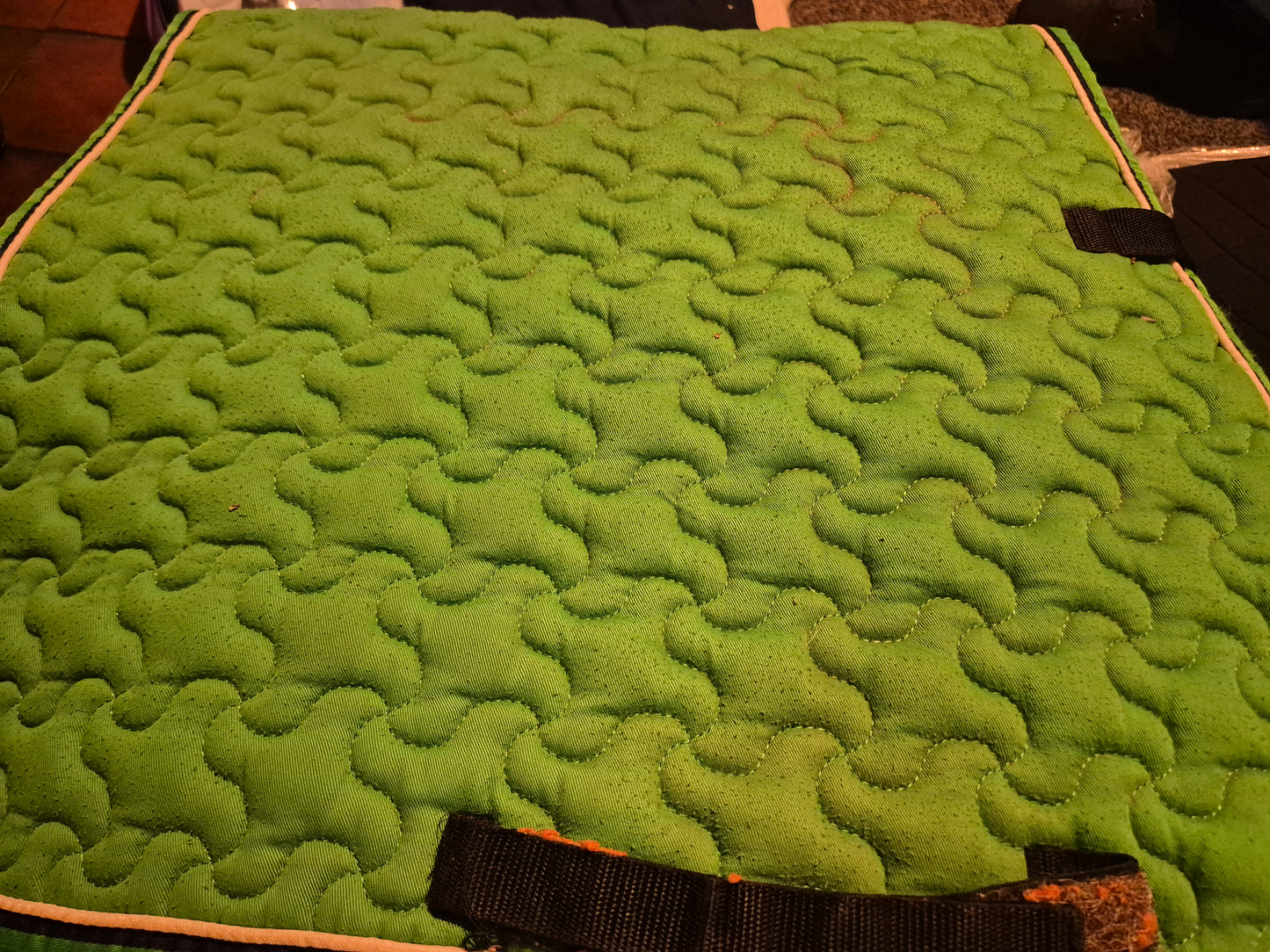 Secondhand Shires Green Pony/Cob Saddlecloth (27)