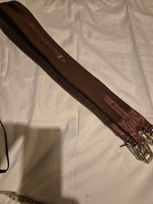 New 53 1/2 " Cottage Craft Brown Girth (4)