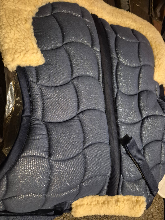 NEW Blue Glittery Half Pad - Full Size (37)