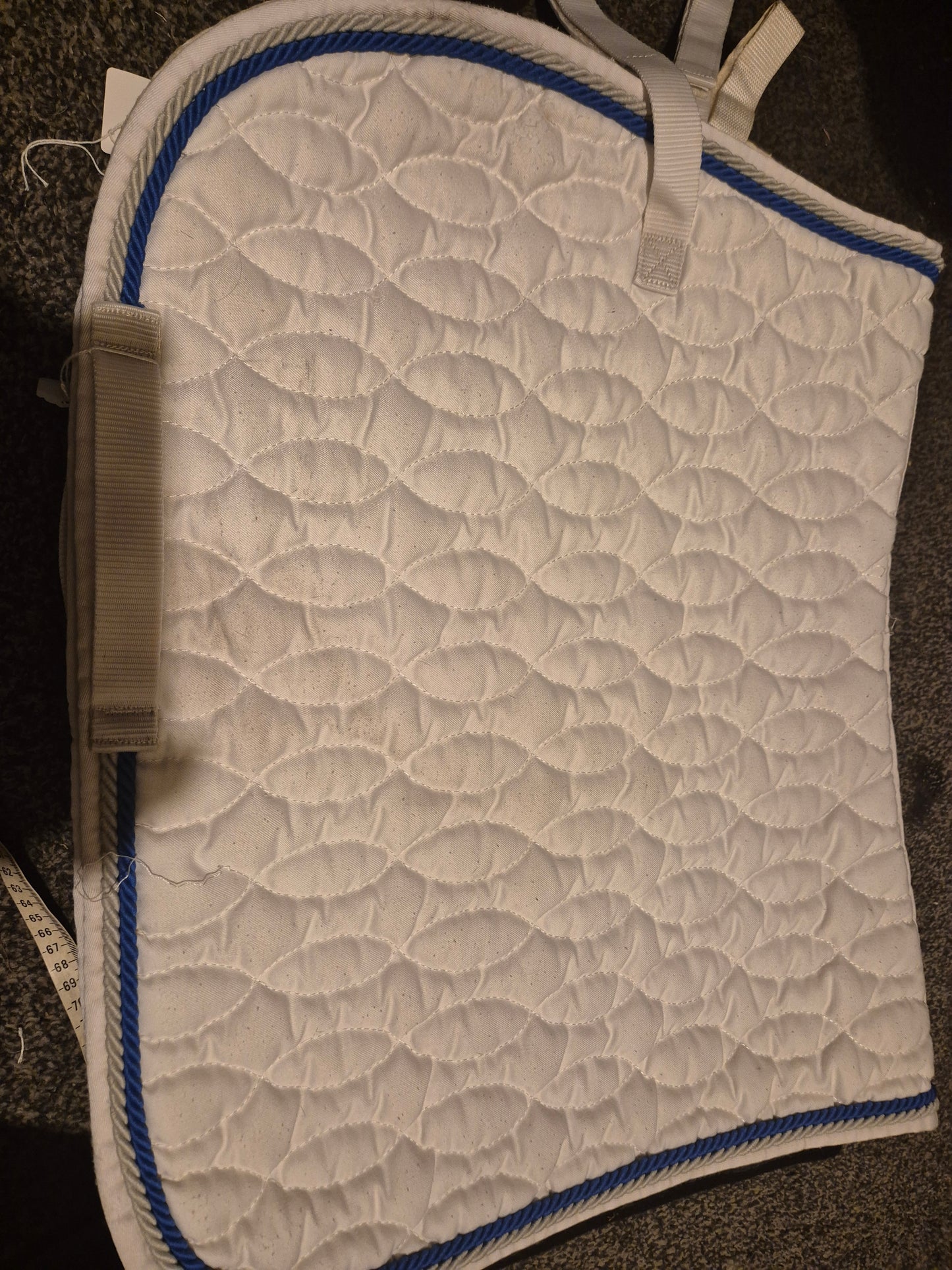 Secondhand Horka White Cob Saddlecloth (52)
