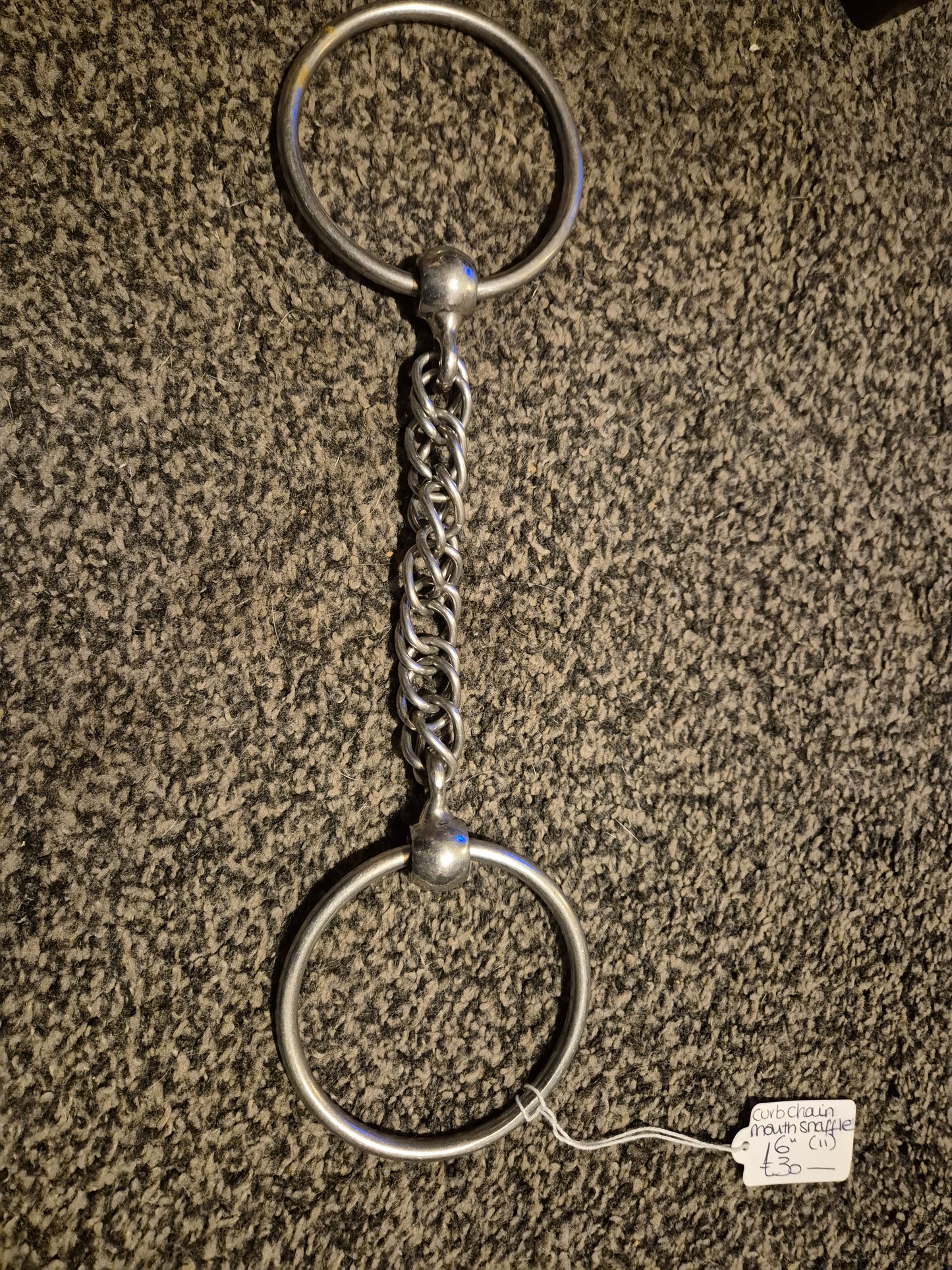 6 inch Curb Chain Mouth Snaffle (11)