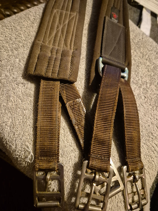 Secondhand 46 1/2" Aerborn humane Brown Girth (46)