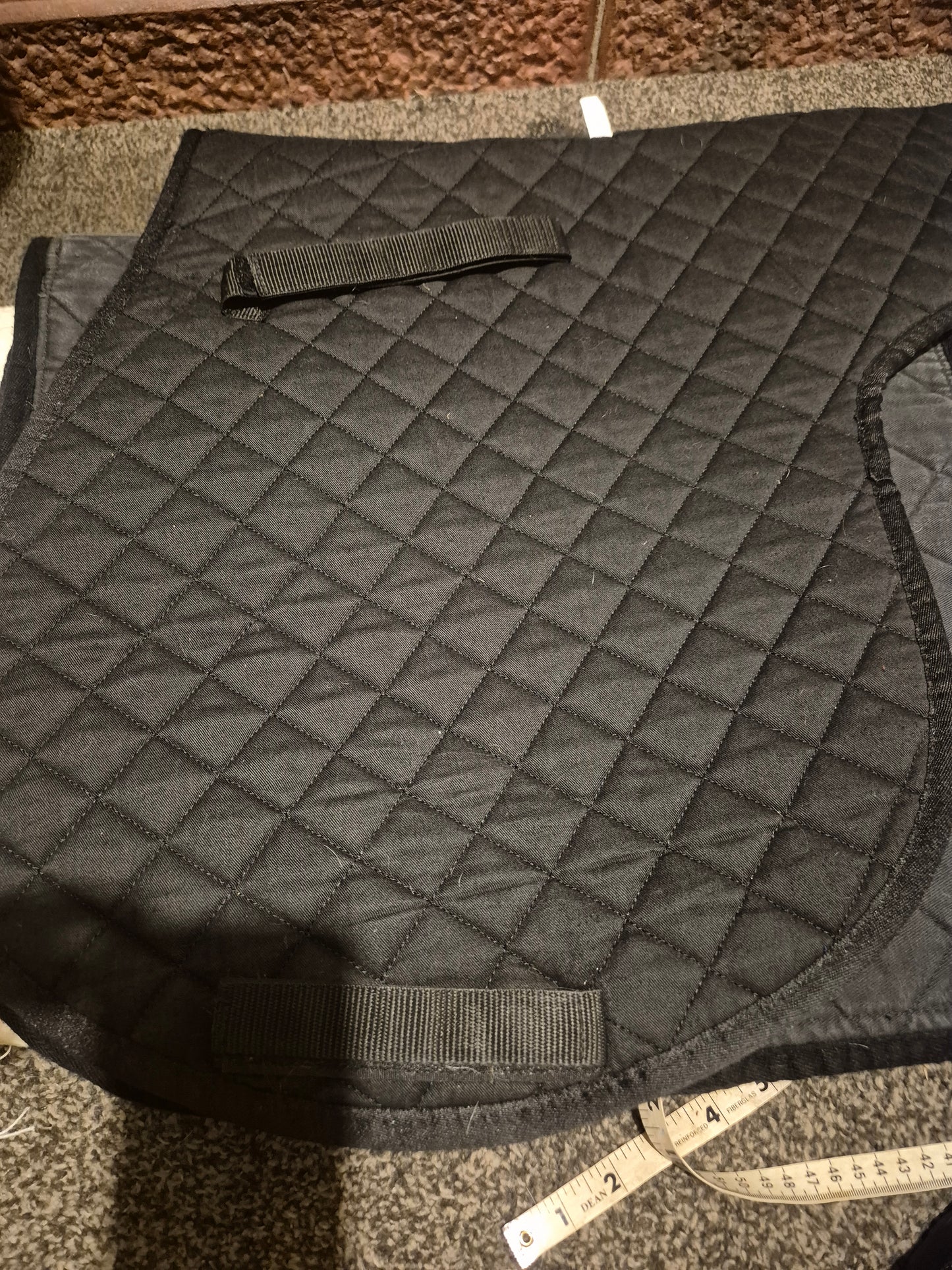 Roma Full Black Numnah (53)
