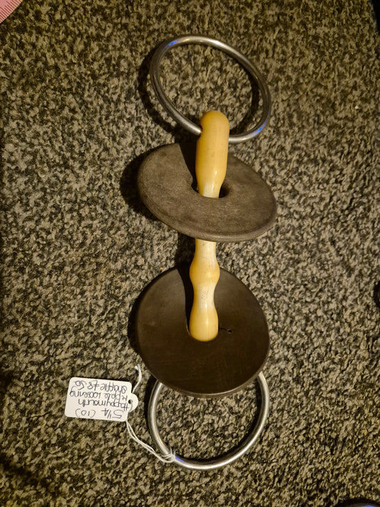 5 1/4 inch Happymouth Ripple Loose ring Snaffle (10)