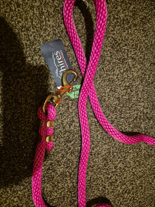 New Heavy duty Pink Leadrope (5)