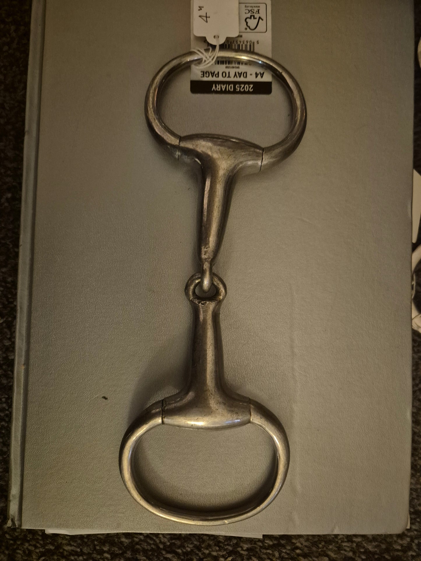 4inch Hollowmouth Fixed ring snaffle (4)