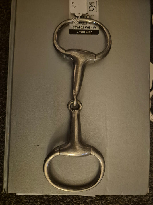 4inch Hollowmouth Fixed ring snaffle (4)