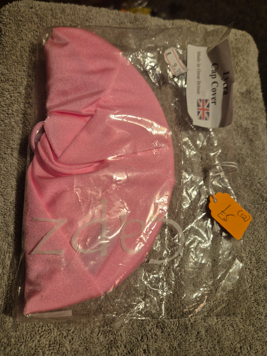 Capz Lycra Cap Cover - Pink (12)