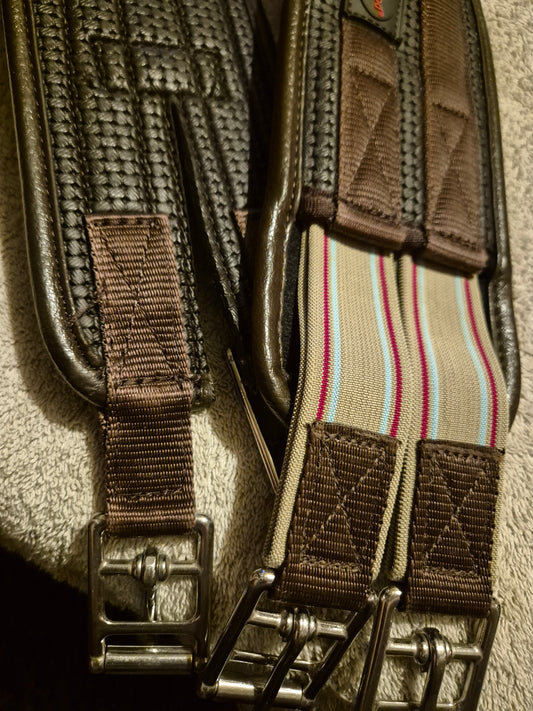 New Thorowgood 46" Neoprene Brown Girth (49)