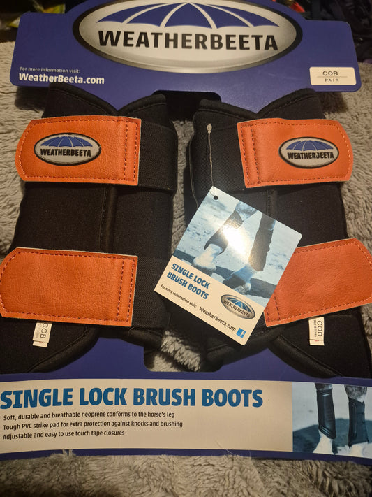 New Weatherbeeta Cob Single lock Brushing Boots (9)