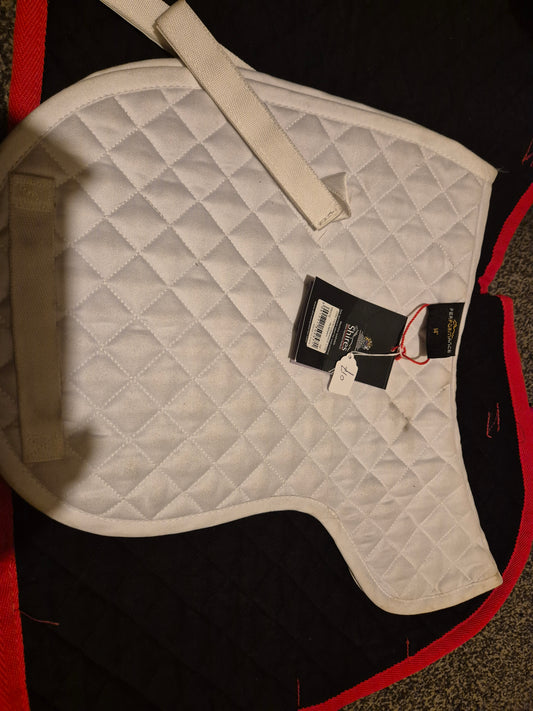 New Shires Performance Lite 14" White Numnah (68)
