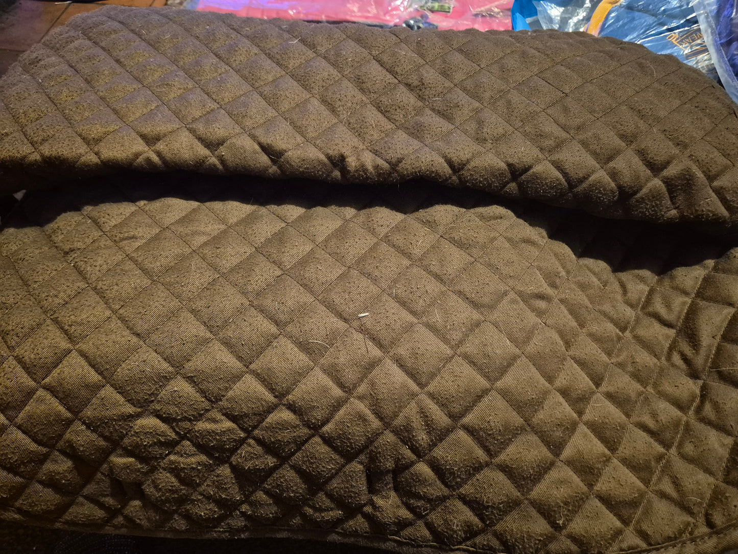 Secondhand Wessex Brown Cob/Full Brown Saddlecloth (23)