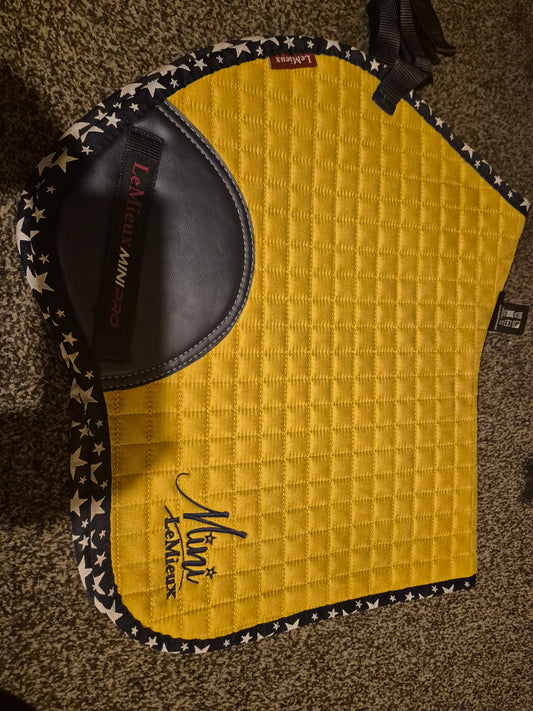 Mini Le Mieux Mustard Saddle Pad  - XS (16)