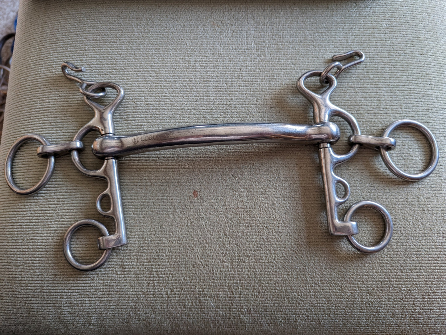 5 inch Mullen Mouth Rugby Pelham Bit (34)
