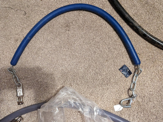 Shires New Ezi Kit Stall Chain - Blue